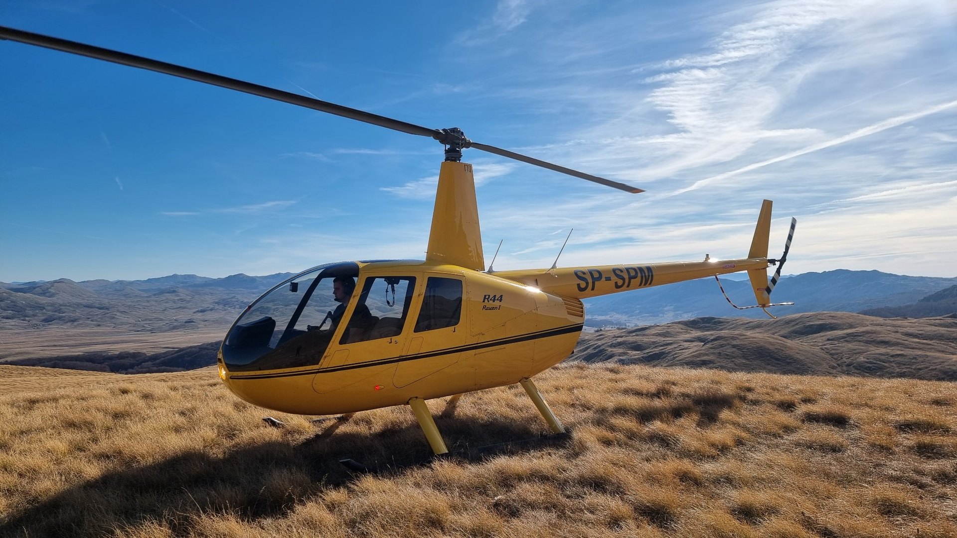 Helicopter cockpit