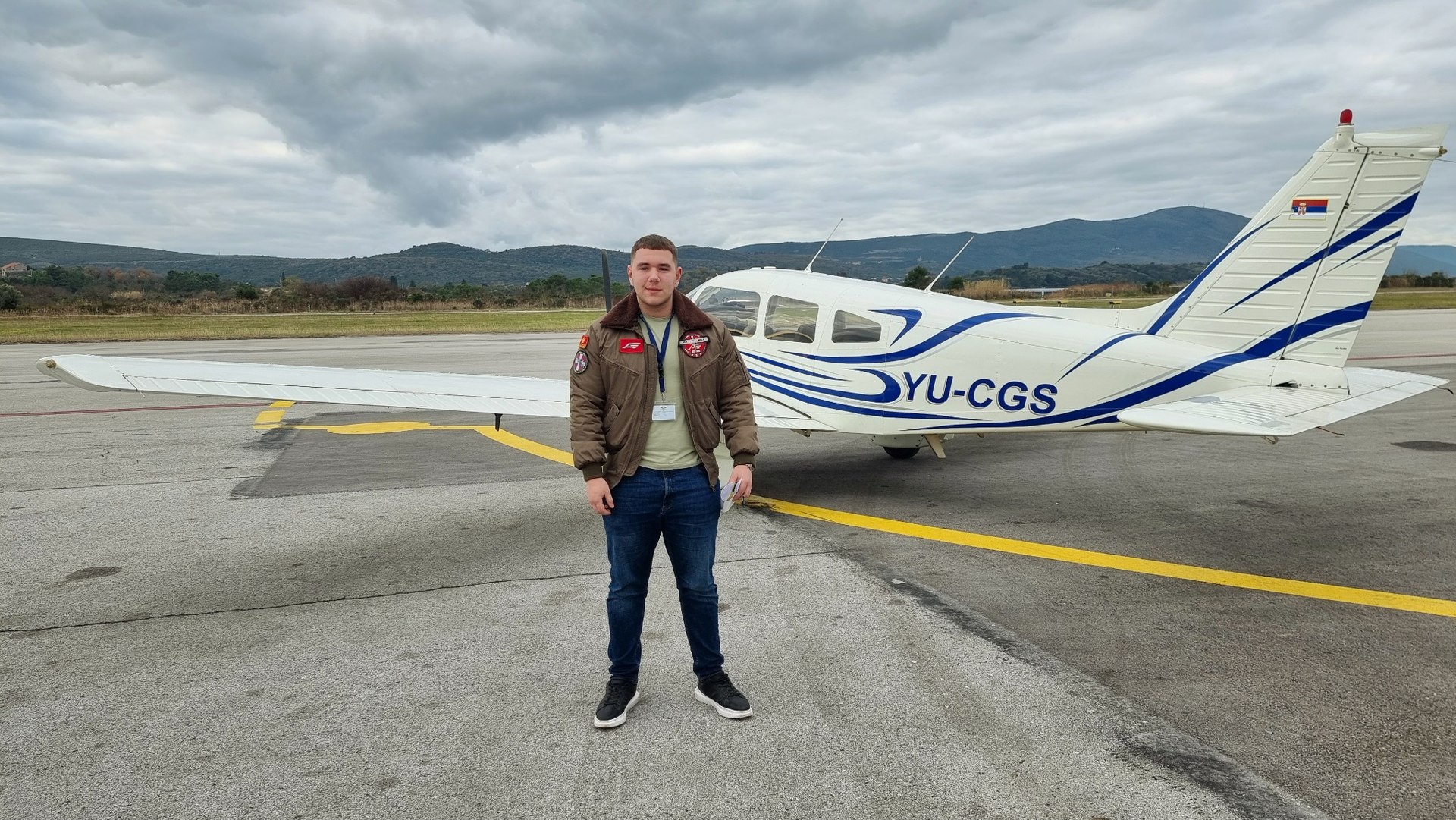 Runway in Montenegro